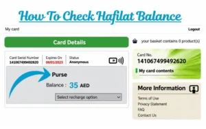 Hafilat Card Balance and Public Transport Passes